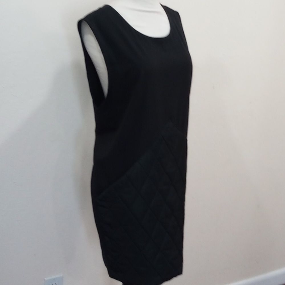 Planet by Lauren G Black Pullover Tunic Dress, OS - Picture 7 of 10